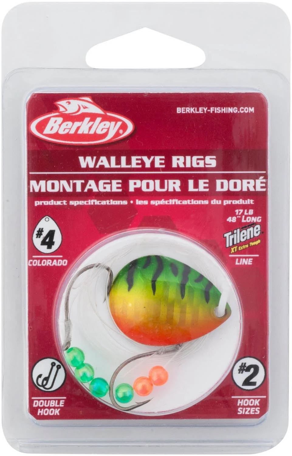 Berkley Walleye Rig Colorado Blade 8 Berkley Walleye Rig Colorado Blade - Image 6