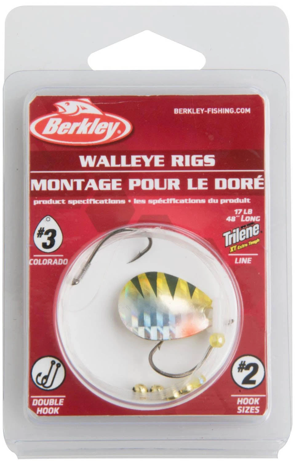 Berkley Walleye Rig Colorado Blade 21 Berkley Walleye Rig Colorado Blade - Image 19