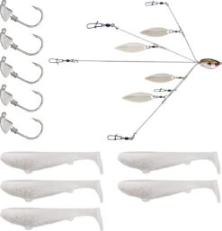 YUM Scottsboro Kit YUMbrella Flash Mob Jr. 3 Inch Swimbait Kit 9 YUM Scottsboro Kit YUMbrella Flash Mob Jr. 3 Inch Swimbait Kit -Fishing Promotion Store 40397897269337