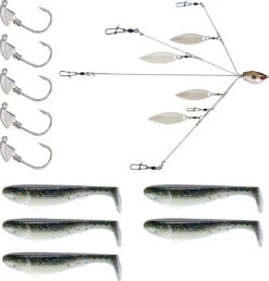 YUM Scottsboro Kit YUMbrella Flash Mob Jr. 3.5 Inch Swimbait Kit