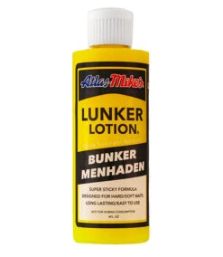 Atlas-Mike's Lunker Lotion 4 Oz. 29 Atlas-Mike's Lunker Lotion 4 Oz. -Fishing Promotion Store 6516 bunker menhaden