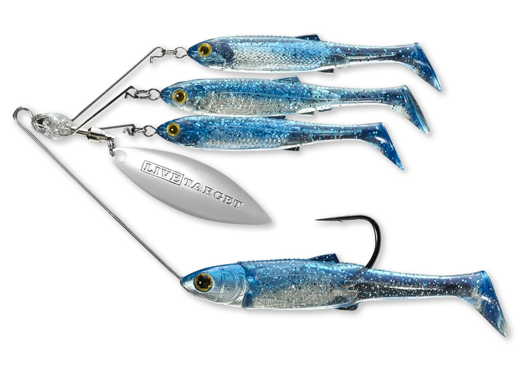 LIVETARGET BaitBall Spinner Rig Umbrella Rig 3 LIVETARGET BaitBall Spinner Rig Umbrella Rig