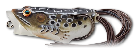 LIVETARGET Popper Frog Hollow Body Topwater Frog 7 LIVETARGET Popper Frog Hollow Body Topwater Frog - Image 5