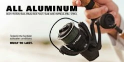 13 Fishing AL13 Saltwater Spinning Reel 24 13 Fishing AL13 Saltwater Spinning Reel -Fishing Promotion Store AL13 All Aluminum Exp Page01
