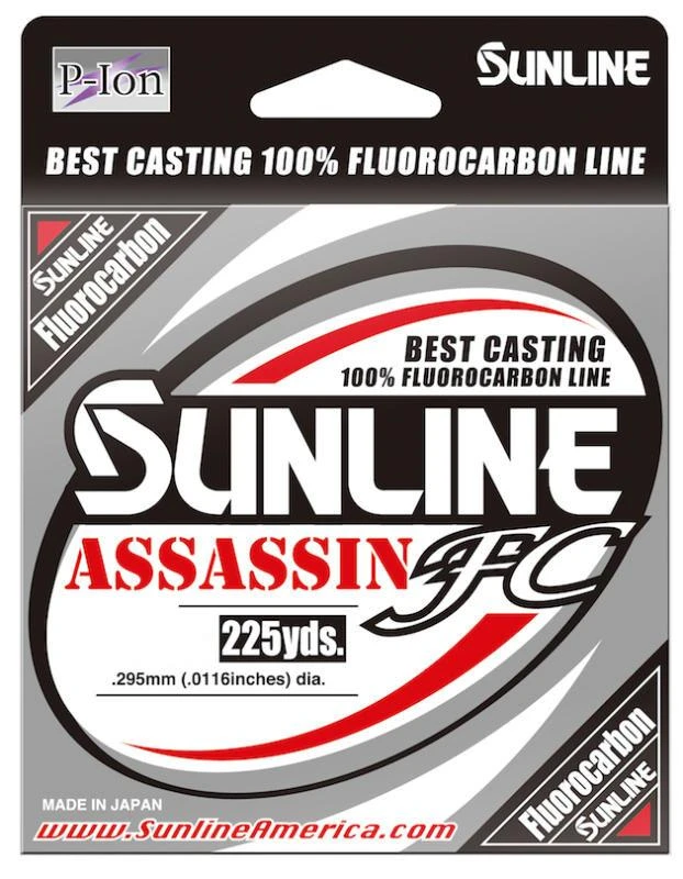 Sunline Assassin FC Fluorocarbon 225 Yards 3 Sunline Assassin FC Fluorocarbon 225 Yards