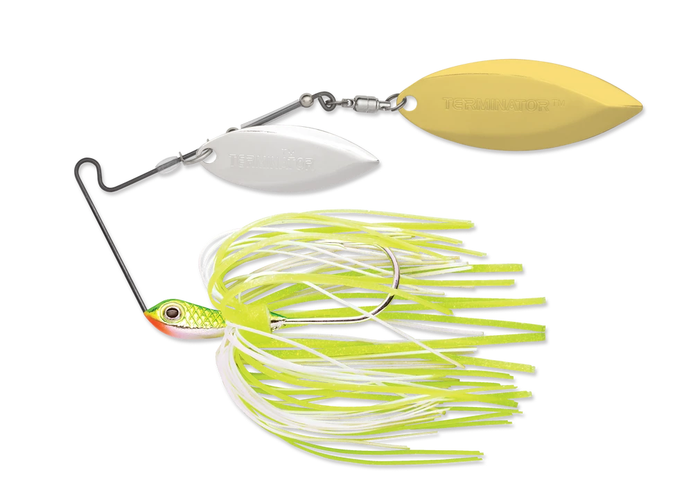 Terminator Super Stainless Spinnerbait Double Willow 1/2 Oz. 6 Terminator Super Stainless Spinnerbait Double Willow 1/2 Oz. - Image 4