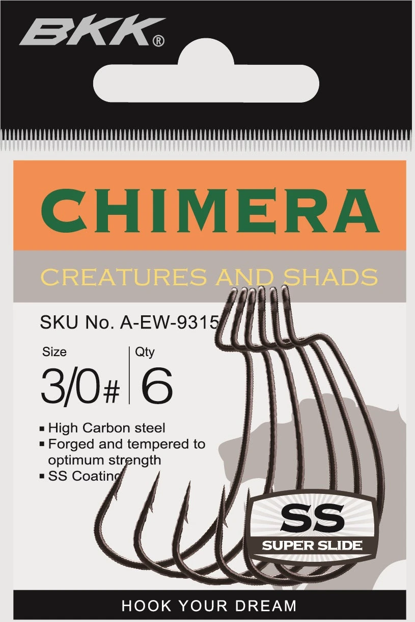BKK Chimera Texas Rig Creature Bait Hook 4 BKK Chimera Texas Rig Creature Bait Hook - Image 2