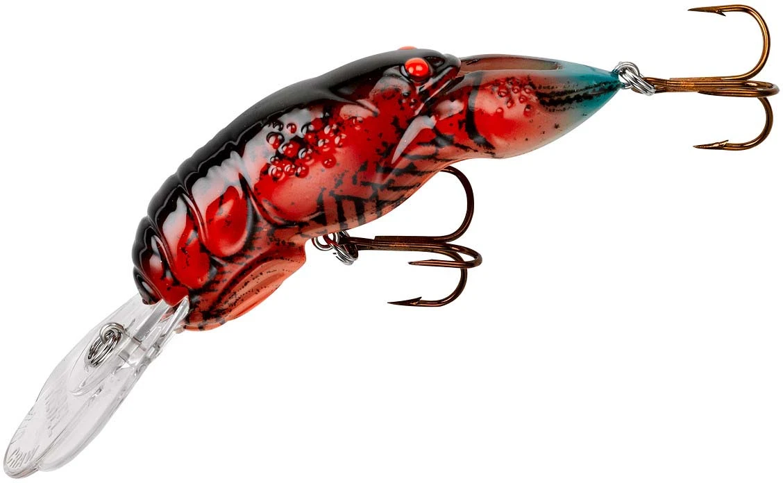 Rebel Big Craw 2 1/2 Inch Medium Diving Crankbait 6 Rebel Big Craw 2 1/2 Inch Medium Diving Crankbait - Image 4