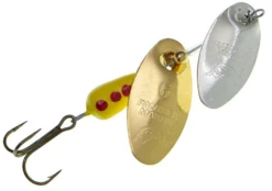 Panther Martin DualFlash Twin Blade Inline Spinner 23 Panther Martin DualFlash Twin Blade Inline Spinner -Fishing Promotion Store Duel Flash Rainbow Silver Gold