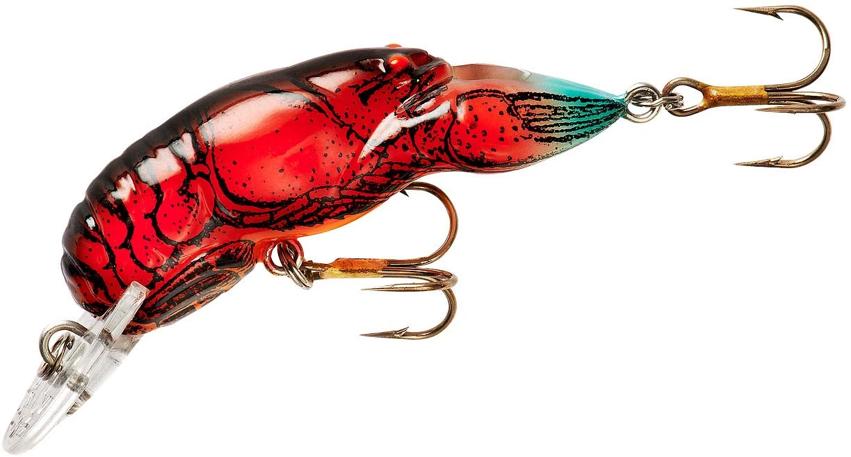 Rebel Middle Wee Crawfish Lure 1 3/4 Inch Medium Diving Crankbait 5 Rebel Middle Wee Crawfish Lure 1 3/4 Inch Medium Diving Crankbait - Image 3