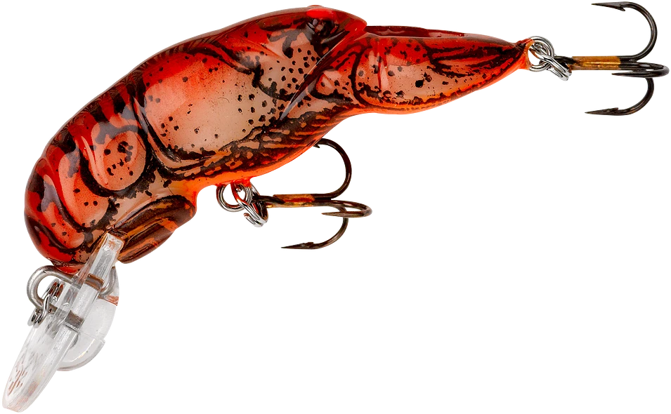 Rebel Tiny Wee Crawfish 1 1/2 Inch Shallow Diving Crankbait 5 Rebel Tiny Wee Crawfish 1 1/2 Inch Shallow Diving Crankbait - Image 3