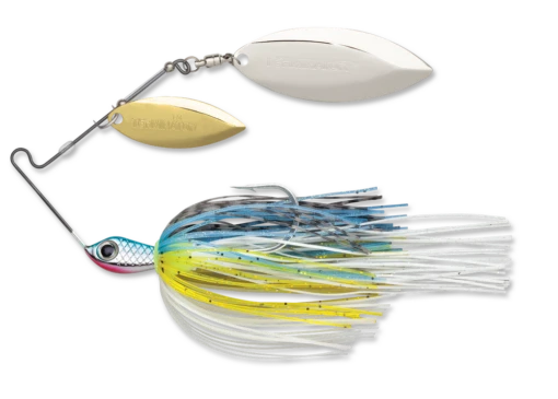 Terminator Stainless Pulse Skirt Spinnerbait Double Willow 3/8 Oz.