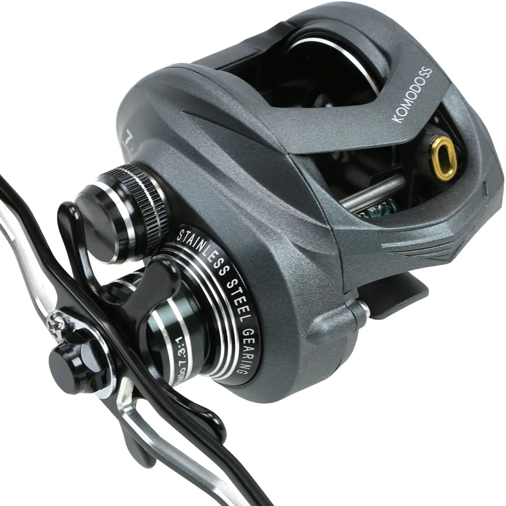 Okuma Komodo SS Low Profile Baitcasting Reel 8 Okuma Komodo SS Low Profile Baitcasting Reel - Image 6