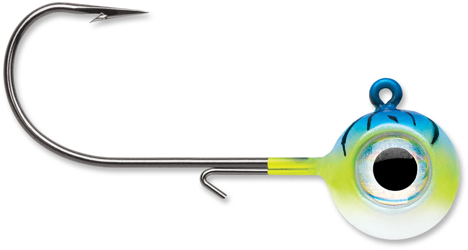 VMC Neon Moon Eye Jig 1/4 - 1 Oz. Jigheads 6 VMC Neon Moon Eye Jig 1/4 - 1 Oz. Jigheads - Image 4