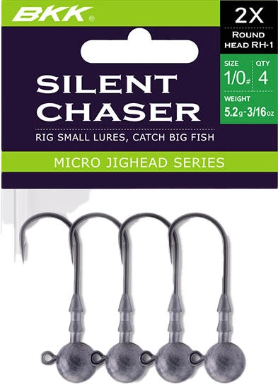 BKK Silent Chaser Round Head Jig Heads 4 BKK Silent Chaser Round Head Jig Heads - Image 2