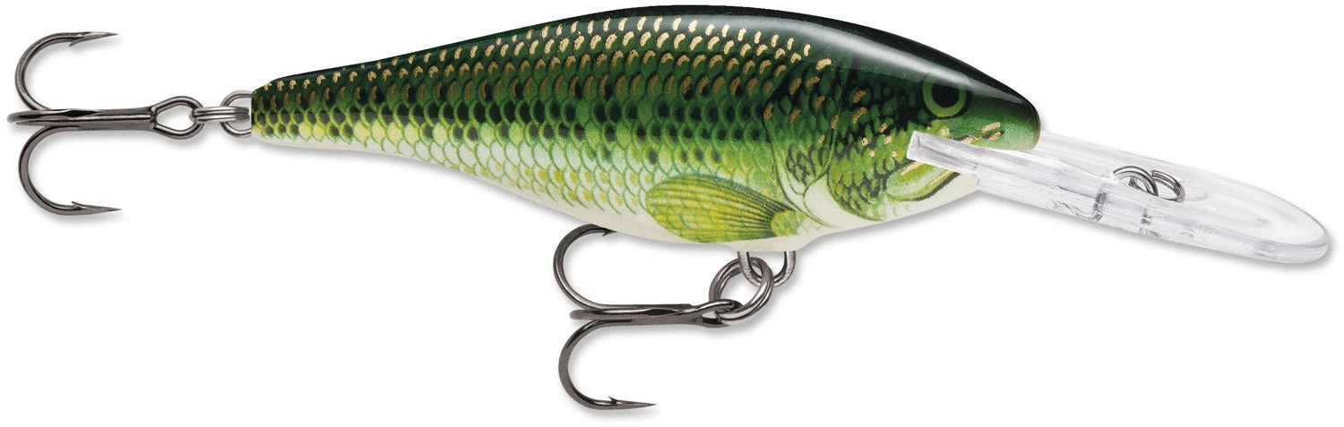 Rapala Shad Rap 1 1/2 Inch Medium Diving Crankbait SR04 4 Rapala Shad Rap 1 1/2 Inch Medium Diving Crankbait SR04 - Image 2