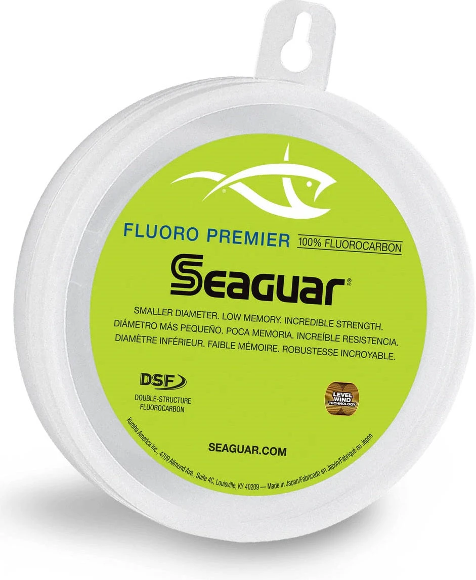 Seaguar Fluoro Premier Leader Wheel 50 Yards 3 Seaguar Fluoro Premier Leader Wheel 50 Yards