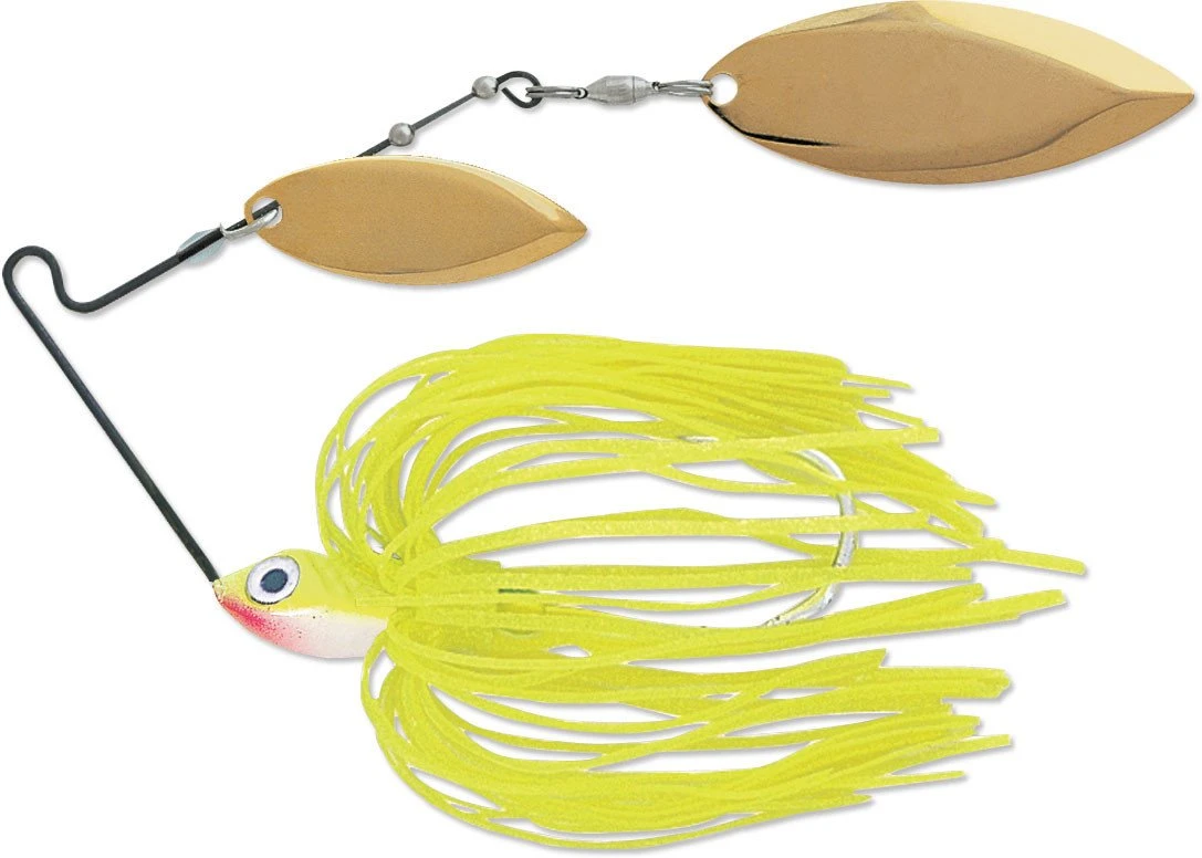 Terminator Super Stainless Spinnerbait Double Willow 1/2 Oz. 3 Terminator Super Stainless Spinnerbait Double Willow 1/2 Oz.