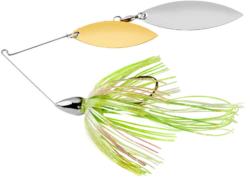 War Eagle Double Willow Nickel Frame Spinnerbait 24 War Eagle Double Willow Nickel Frame Spinnerbait -Fishing Promotion Store WE38NW21