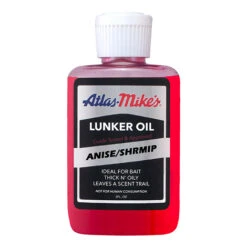 Atlas-Mike's Glo Scent Bait Oils 2 Oz. 24 Atlas-Mike's Glo Scent Bait Oils 2 Oz. -Fishing Promotion Store anise shrimp