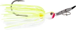 Strike King Thunder Cricket Vibrating Swim Jig 24 Strike King Thunder Cricket Vibrating Swim Jig -Fishing Promotion Store chartreuse white