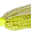 Z-Man Original ChatterBait Elite 3/8 Oz. 1 Z-Man Original ChatterBait Elite 3/8 Oz. -Fishing Promotion Store chartreuse white