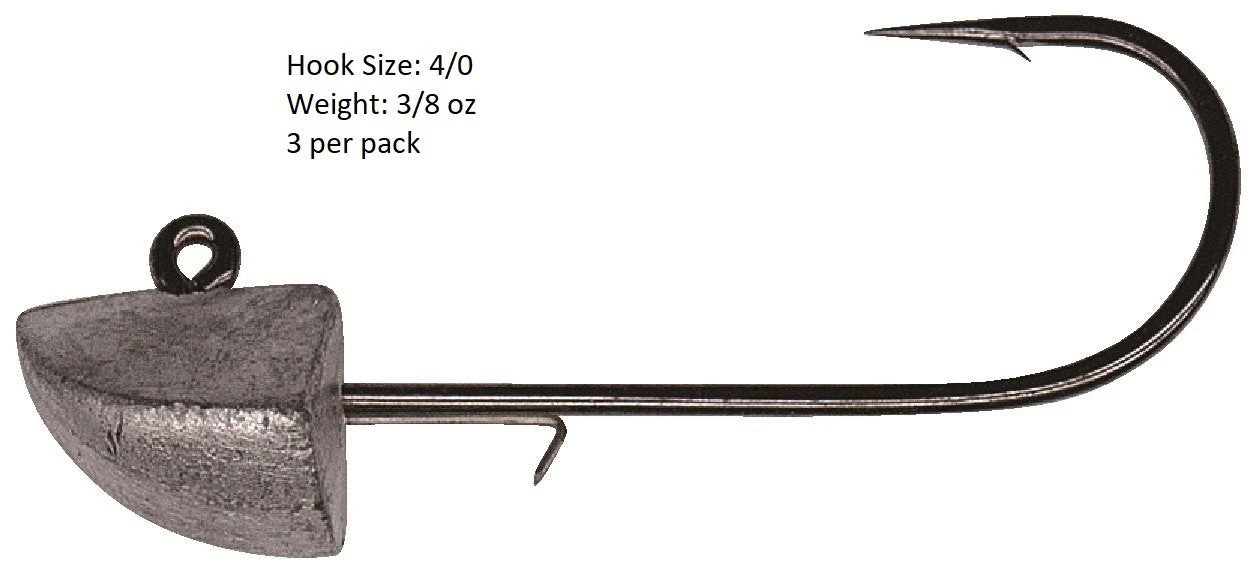 Hayabusa Power Delta Weighted Swimbait Hook W/ Wire Bait Keeper 6 Hayabusa Power Delta Weighted Swimbait Hook W/ Wire Bait Keeper - Image 4