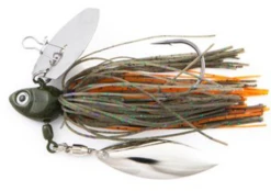 Fish Head Primal Vibe Underspin Jig/Vibrating Swim Jig Hybrid 10 Fish Head Primal Vibe Underspin Jig/Vibrating Swim Jig Hybrid -Fishing Promotion Store green pumpkin