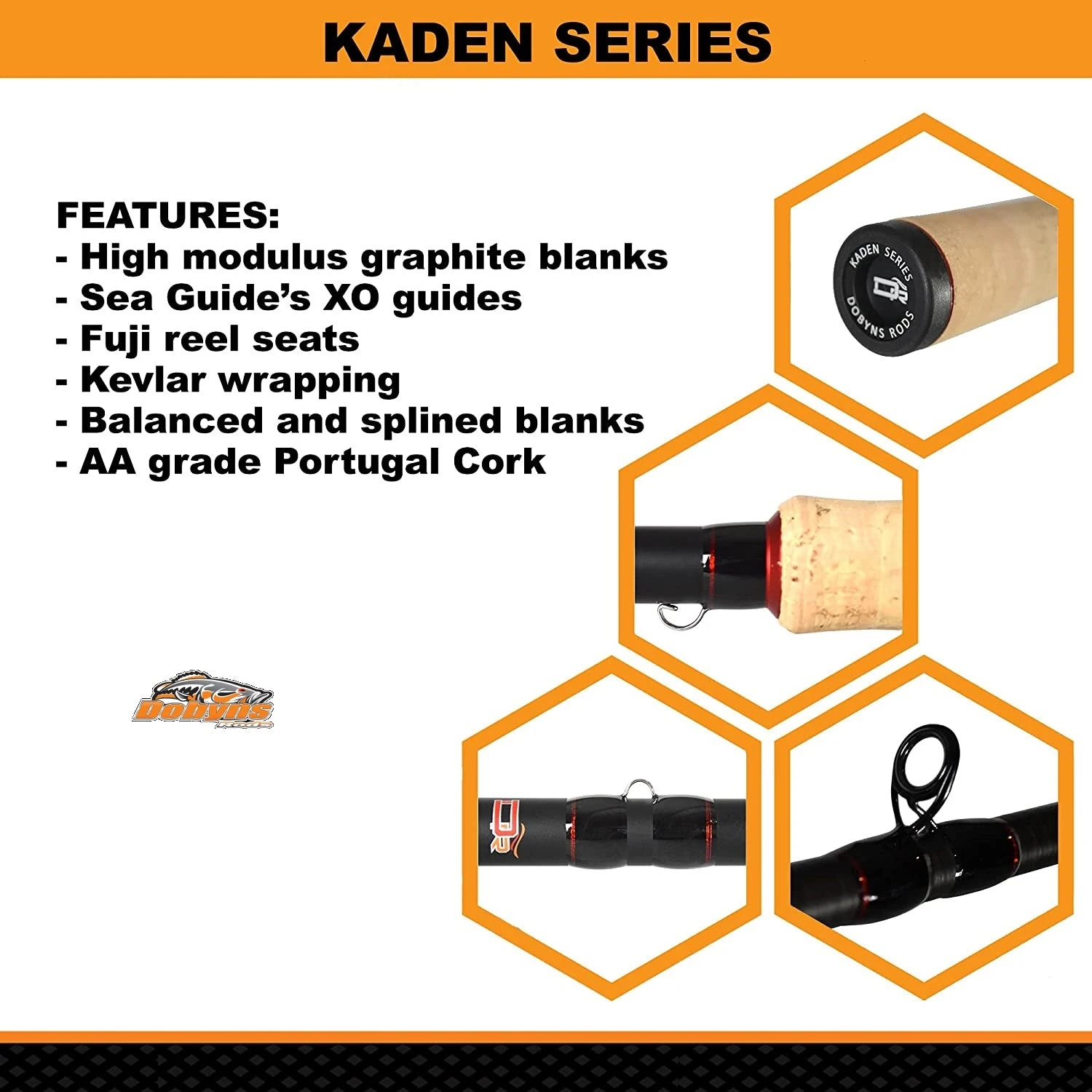 Dobyns Kaden Series Spinning Rods 5 Dobyns Kaden Series Spinning Rods - Image 3