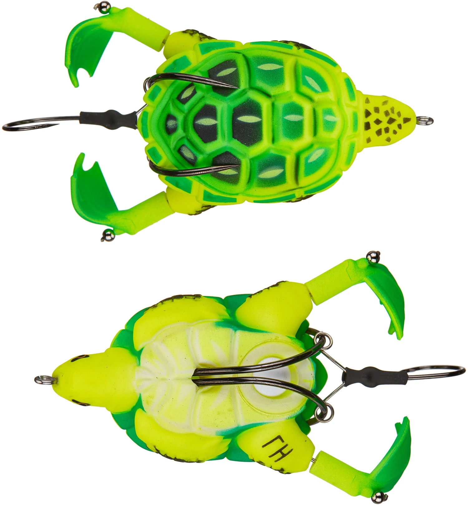 Lunkerhunt Prop Turtle 3 1/2 Inch Hollow Topwater Prop Lure 3 Lunkerhunt Prop Turtle 3 1/2 Inch Hollow Topwater Prop Lure