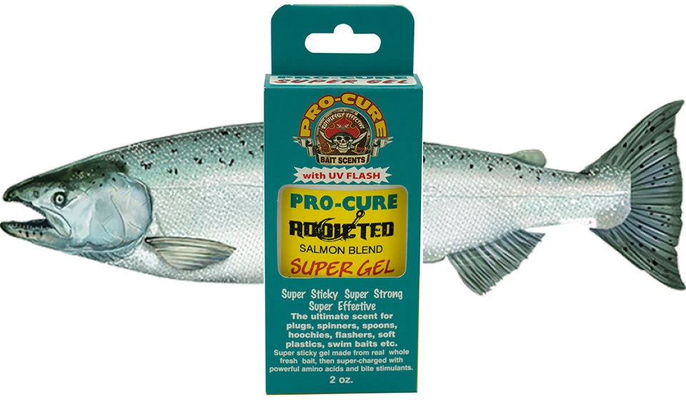 Pro-Cure Salmon And Coldwater Super Gel Scents 2 Oz 3 Pro-Cure Salmon And Coldwater Super Gel Scents 2 Oz