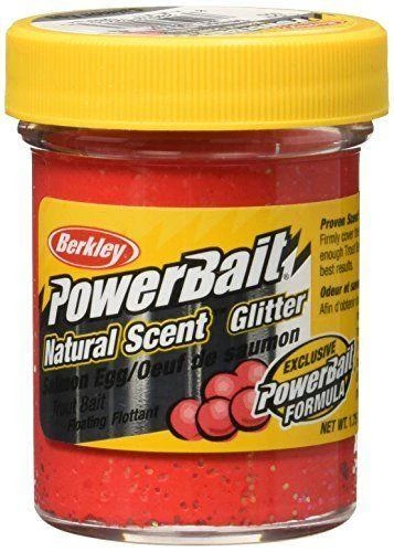 Berkley PowerBait Natural Scent Glitter Trout Bait 3 Berkley PowerBait Natural Scent Glitter Trout Bait