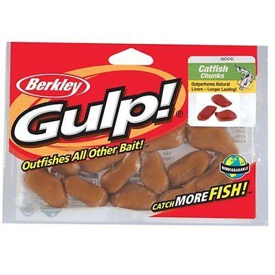 Berkley Gulp Catfish Bait Chunks 12 Pack 3 Berkley Gulp Catfish Bait Chunks 12 Pack