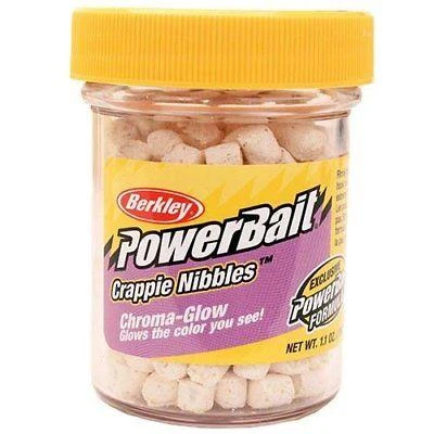 Berkley PowerBait Chroma-Glow Crappie Nibbles 3 Berkley PowerBait Chroma-Glow Crappie Nibbles