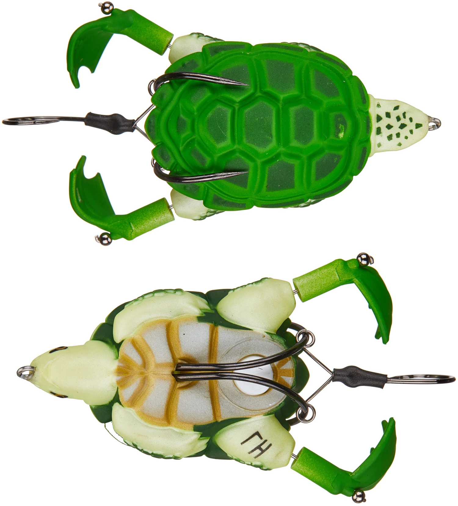 Lunkerhunt Prop Turtle 3 1/2 Inch Hollow Topwater Prop Lure 6 Lunkerhunt Prop Turtle 3 1/2 Inch Hollow Topwater Prop Lure - Image 4