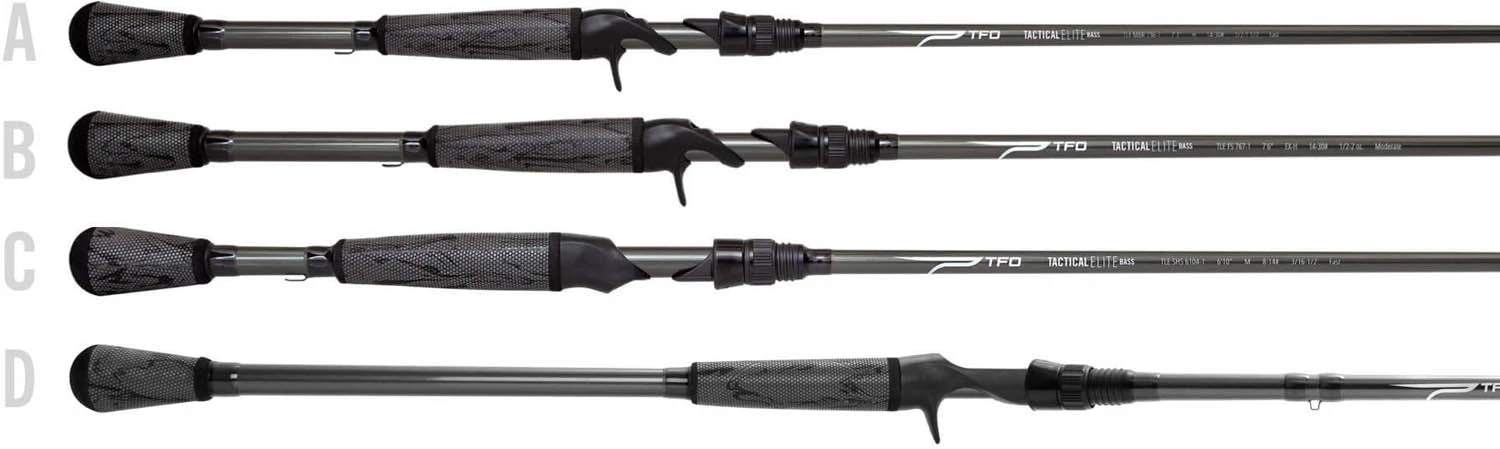 Temple Fork Outfitters Tactical Elite Bass Baitcasting Rods 4 Temple Fork Outfitters Tactical Elite Bass Baitcasting Rods - Image 2