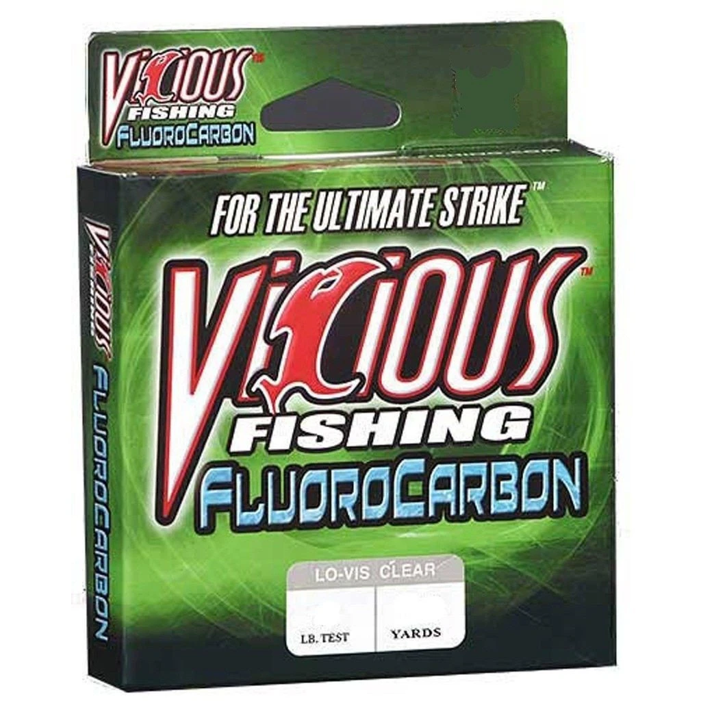 Vicious Fluorocarbon Fishing Line 200-250 Yards 3 Vicious Fluorocarbon Fishing Line 200-250 Yards
